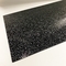 Lightweight Black Glitter Acrylic Sheet 8mm For Handbag Decoration