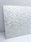 1/8 in strato acrilico di marmorizzazione della colata del modello della perla bianca per gli ornamenti degli orecchini